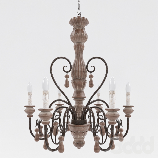 Maisons du Monde Saint Honore chandelier