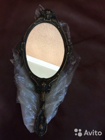 Зеркало бронза латунь— фотография №1