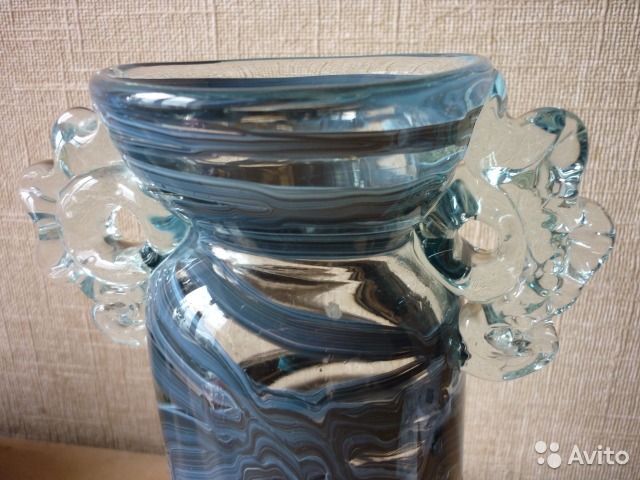 Стеклянная ваза— фотография №4