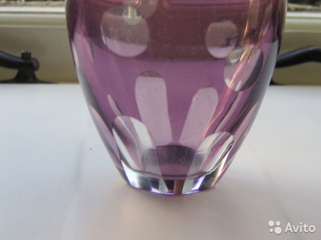 Две вазы цветного стекла— фотография №7