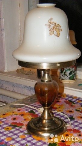 Настольная лампа и люстры СССР(2шт)— фотография №1
