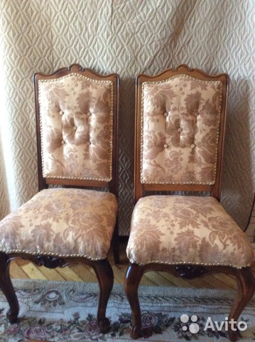 Два мягких пружинных стула— фотография №1