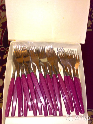 Набор подарочный ножи вилки— фотография №1