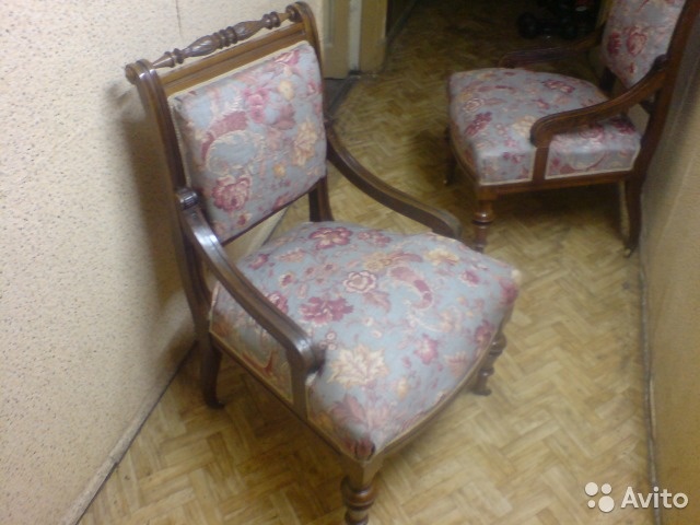 Кресла старинные. 2 шт— фотография №2