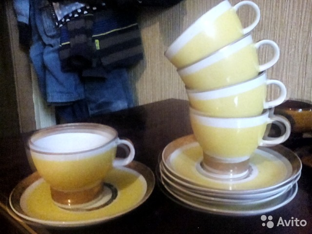 Чайные Фарфоровые чашки.СССР— фотография №1
