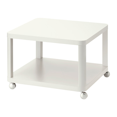 ТИНГБИ Стол приставной на колесиках IKEA Отдельная полка для хранения журналов и т.п. – помогает навести порядок и освобождает место на столе.