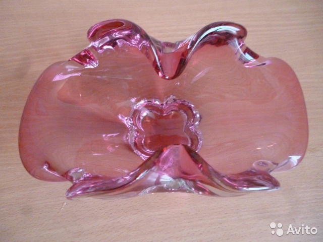 Декоративная ваза Чехословакия— фотография №2