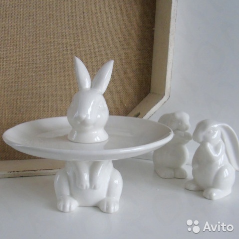Посуда с кроликом— фотография №2