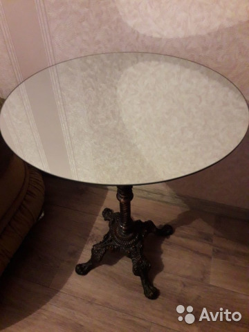 Этажерка и стол зеркальный (антиквариат)— фотография №3
