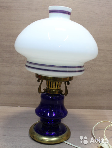 Лампа настольная, светильник Винтаж СССР— фотография №2