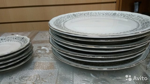 Набор столовой посуды из 57 предметов— фотография №6