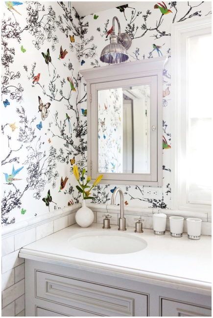 The Basics of Bathroom Wallpapers 10 of the Best