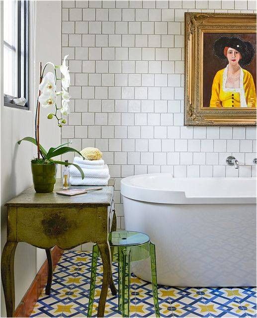 Bathroom Tile Patterns Bathroom With Patterned Bathroom Tile
