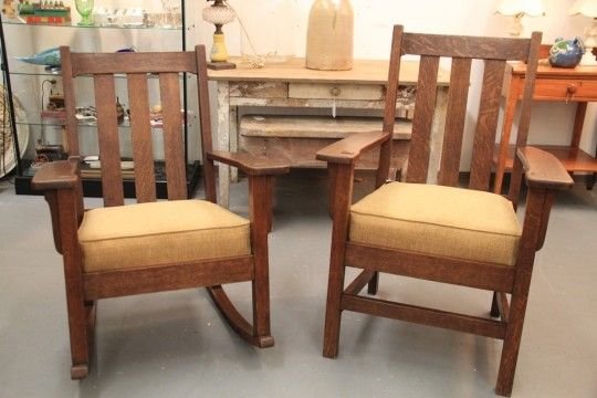 Antique Mission Oak Furniture (SOLD)