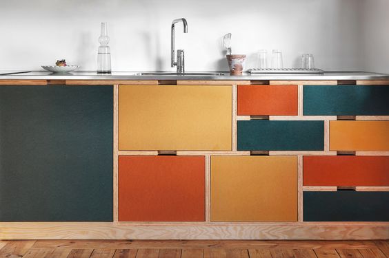 Plywood kitchen by Bedow, Sweden. Pinned by Secret Design Studio, Melbourne. www.secretdesignstudio.com