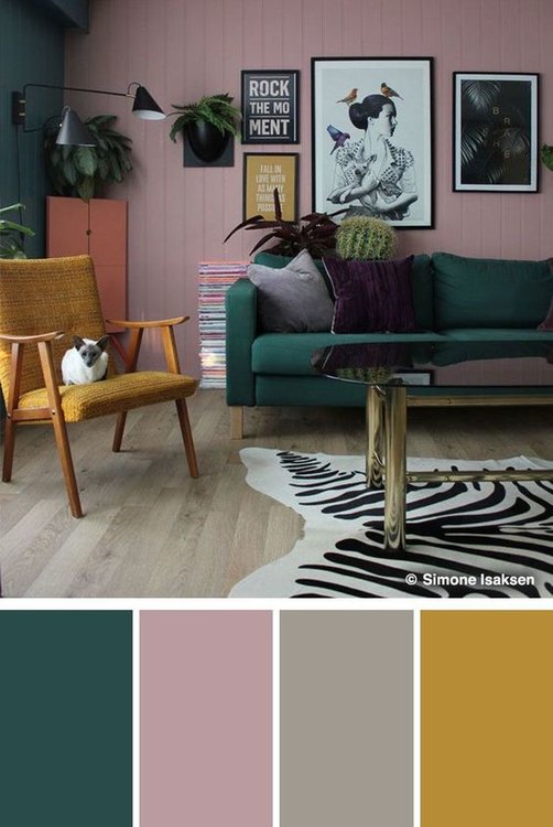 40 combinaisons de couleurs pour décorer chez soi #homegardening