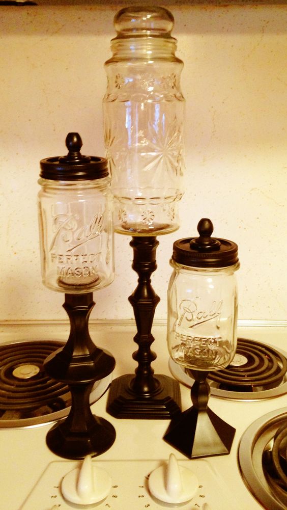 More DIY apothecary jars I made