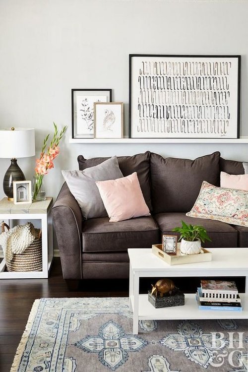 New Questions About Living Room Decor Brown Couch Ideas Any room can function as your new customized library and greeting area with just the accession...