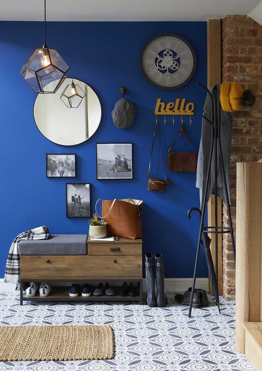 An Industrial Style Hallway and How to Get The Look