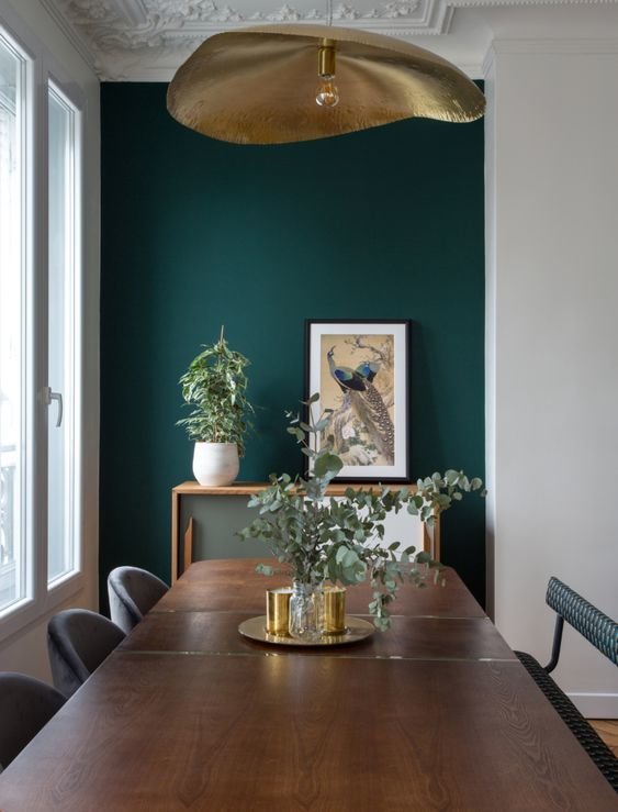 These 6 Green Dining Rooms Are Whipping Us Into a Feeding Frenzy | Hunker