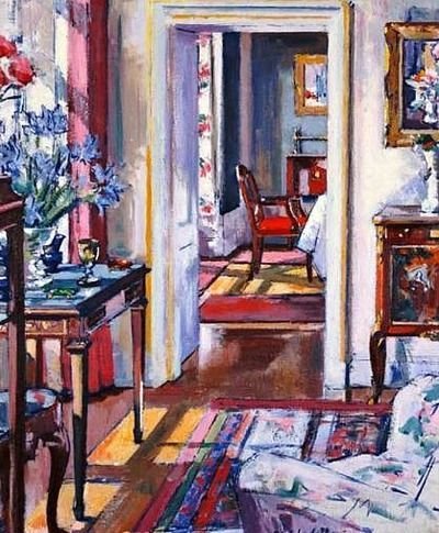 Francis Campbell Boileau: "Cadell Croft House, Interior", 20th century.