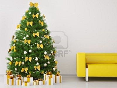 amarillo en navidad !