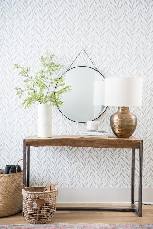 Incorporating Wallpaper Into Your Home | Magnolia | Chip & Joanna Gaines | Wallpaper | Waco, TX | magnolia.com |