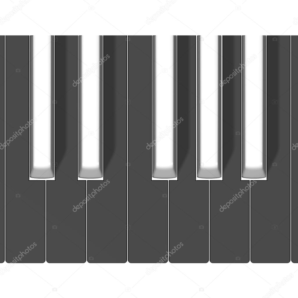 Картинки по запросу клавиши фортепиано белые на черном фоне