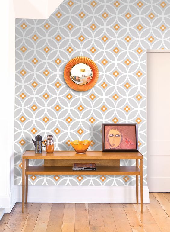 Mid-Century Modern Wallpaper Ideas for Your Home this Winter |www.essentialhome.eu/blog | #midcentury #architecture #interiordesign #homedecor