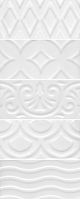 Керама Марацци 16017 Авеллино белый структура mix 7,4х15х6,9