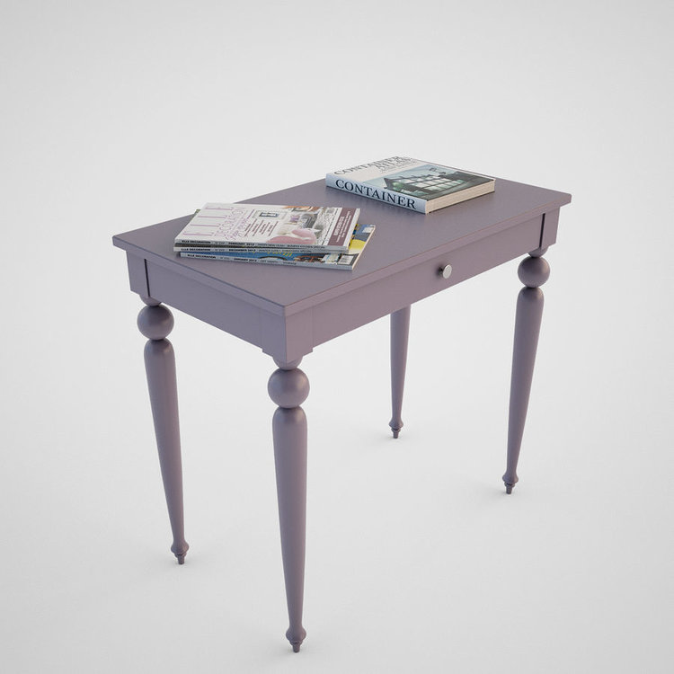 Ikea Isala Table royalty-free 3d model - Preview no. 4