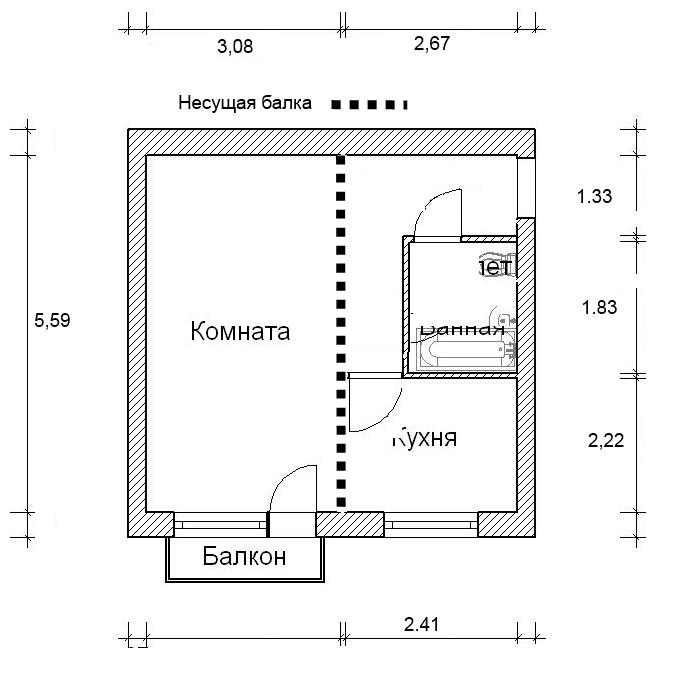 I 511 несущие стены