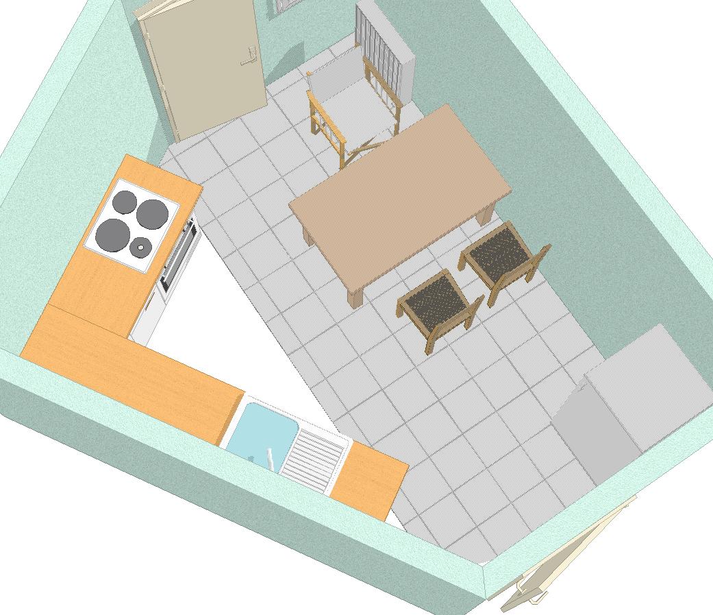 Пятиугольные комнаты для клиентов
