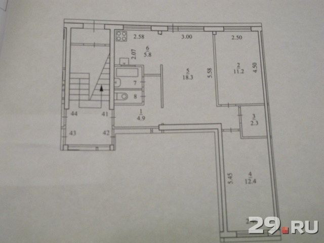 Схема трехкомнатной квартиры в хрущевке фото