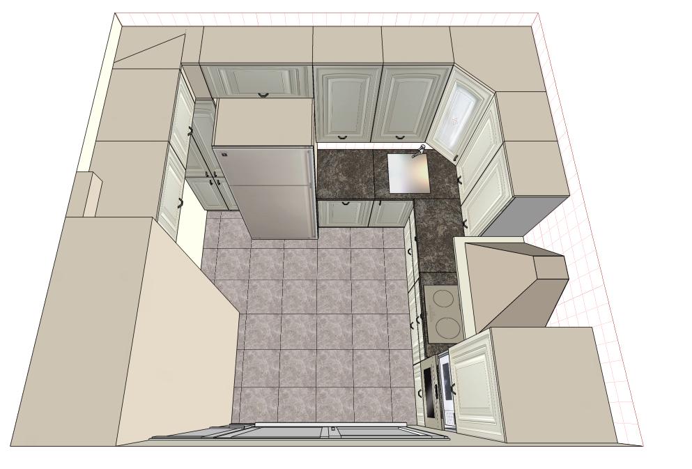 Планировка новой кухни-2