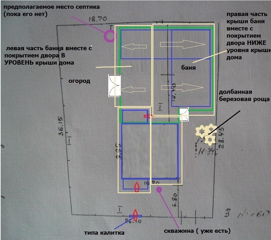 Фигня на крыше дома