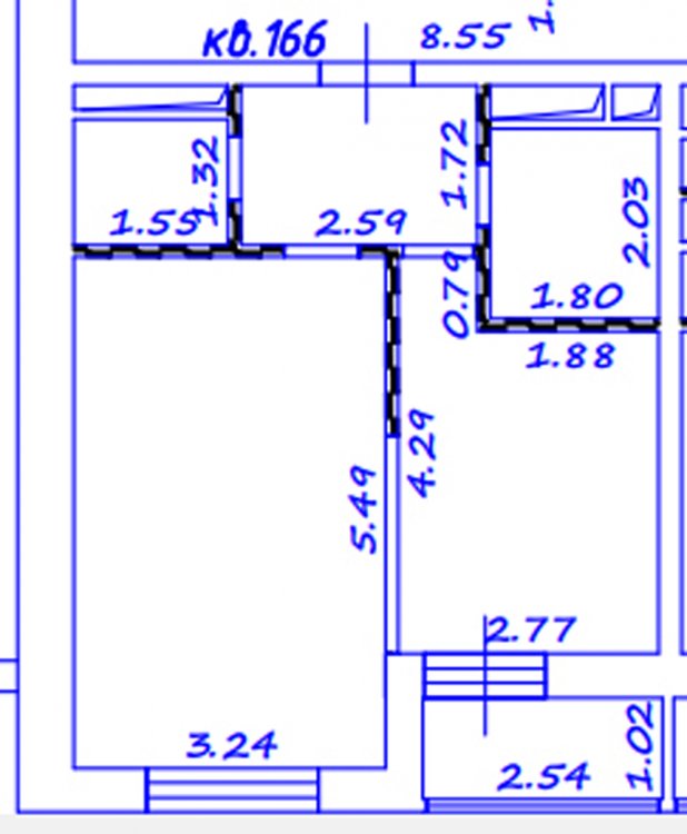 Квартира для двоих, 40м²-5