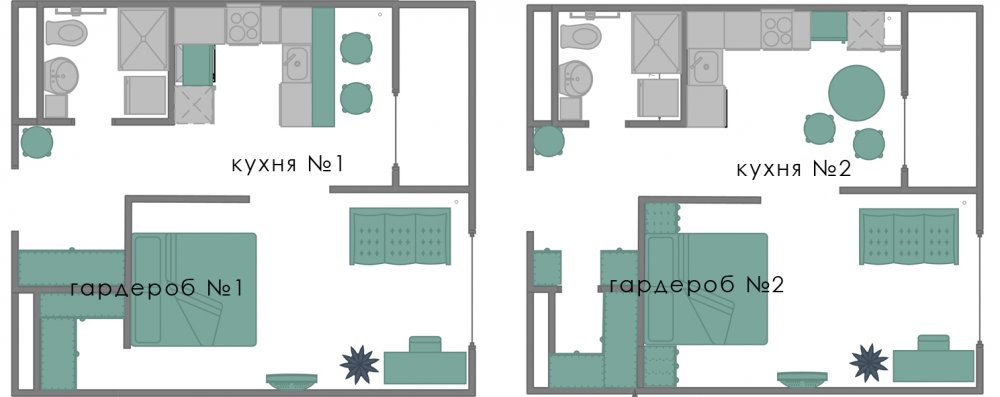 Квартира для двоих, 40м²-4