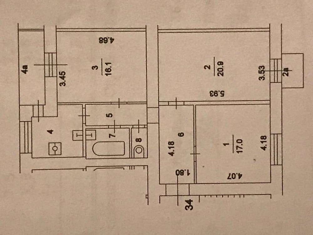 Трешка в сталинке