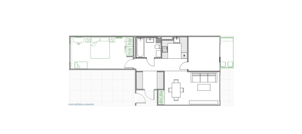 Нужна помощь планировкой квартиры!
