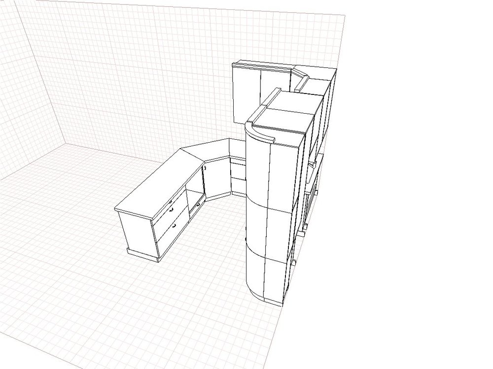 Кухня с 5-м углом. Помогите с проектом.-2