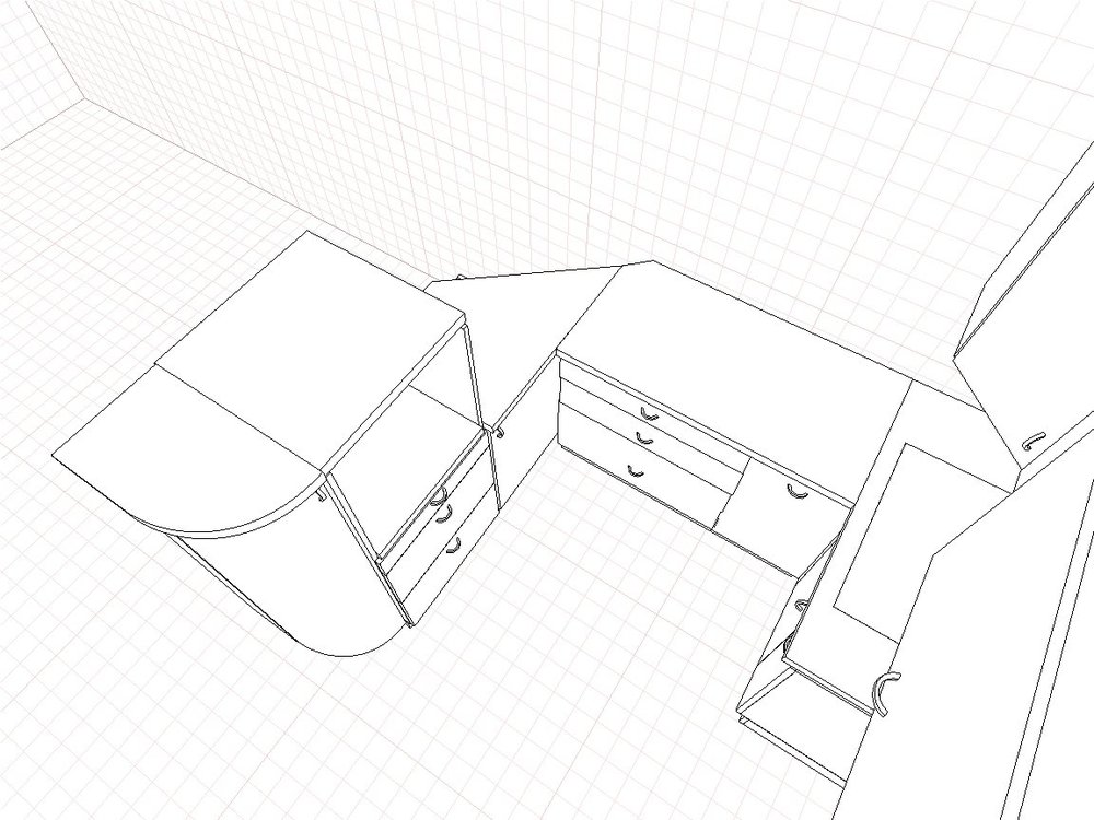 Кухня с 5-м углом. Помогите с проектом.-3