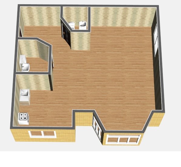 Планировка двухкомнатной квартиры-3