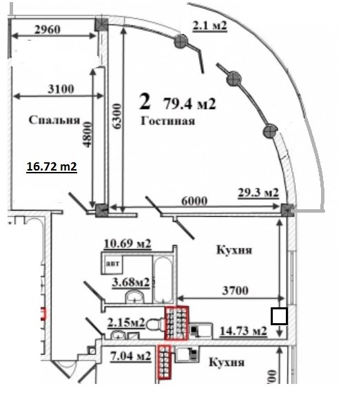 Расширение кухни за счет комнаты законно ли