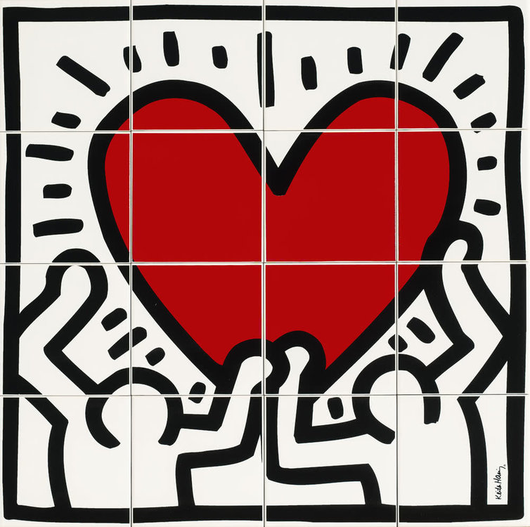 Отличная цена! Пано-керамогранит, Ascot, GAME OF FIFTEEN: KEITH HARING Italy