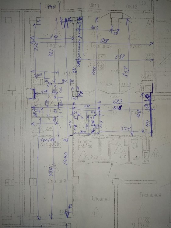 Перепланировка 3ки 86кв для многодетной семьи