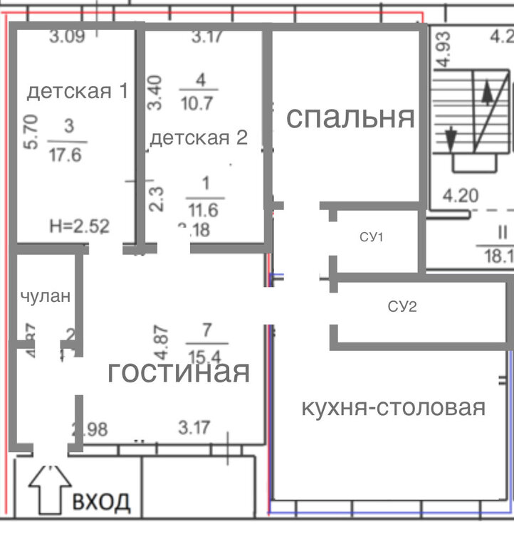 Перепланировка нежилого помещения под квартиру(ы)