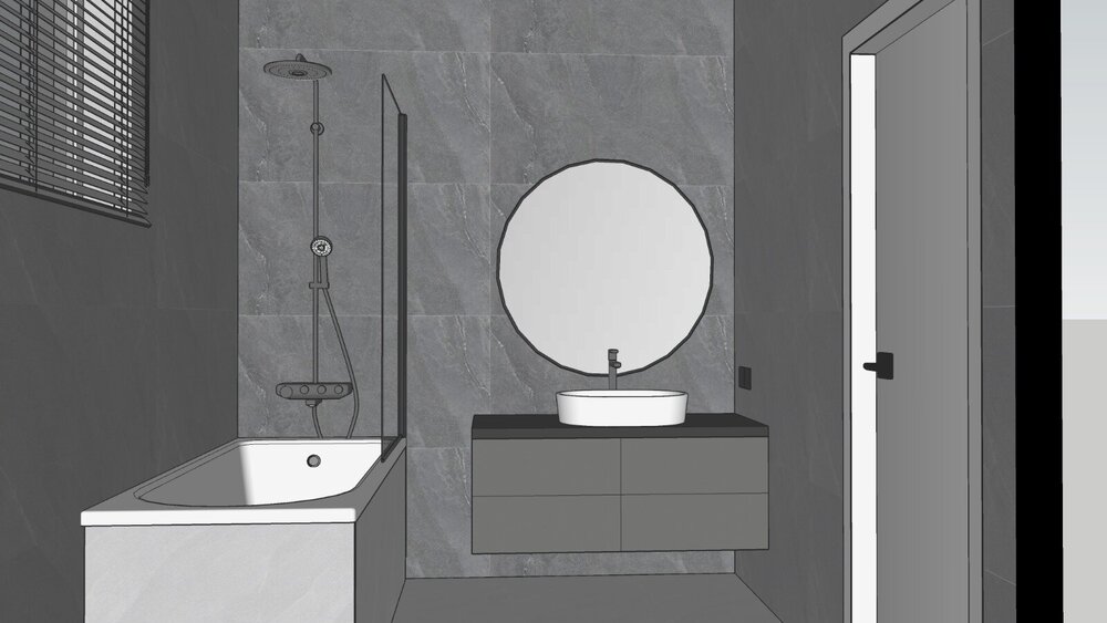 Тип раковины и материал столешницы для ванной комнаты